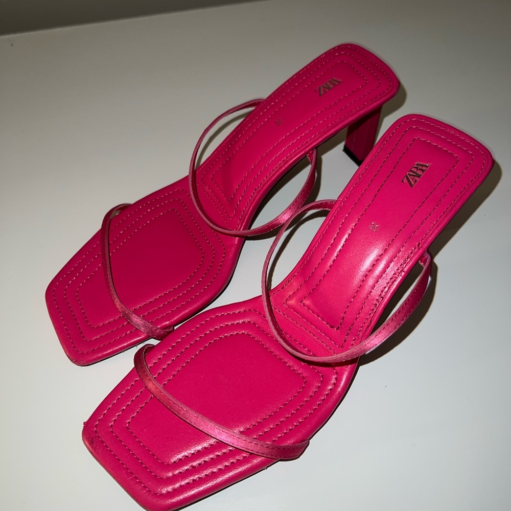 Zara Pink Heels